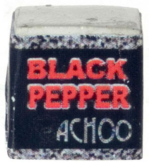 Dollhouse Miniature Black Pepper, 2